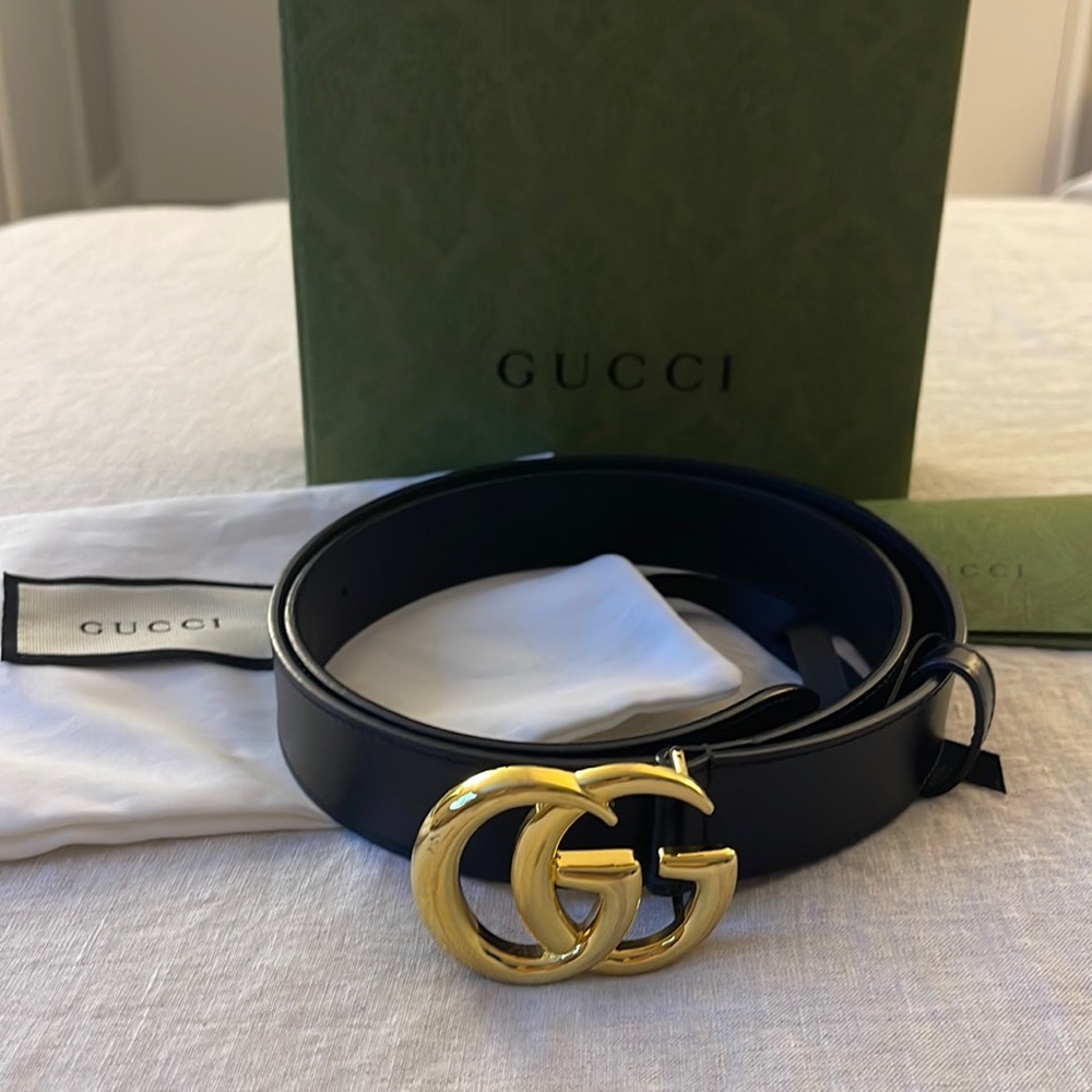 Authentic Gucci GG Marmont Belt